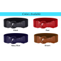 Grace Karin Women Ladies Girls Fashion Wide Polyurethane Leather Buckle Stretchy Elastic Waist Belt Waistband CL010469